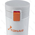 Термос-кружка HS.TMК-01 400ML белый TONAR