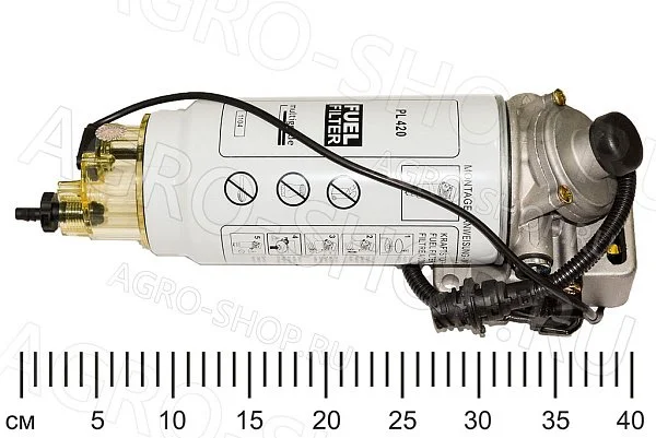 Фильтр топливный PL420W/PUMP сепаратор в сборе (с подогревом), дв.Cummins  МТЗ-3022 К