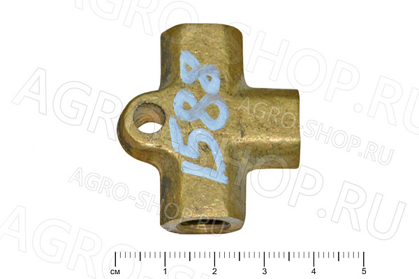 Тройник 24-3506131-01 тормозного трубопровода задний ГАЗ-3302 ГАЗ
