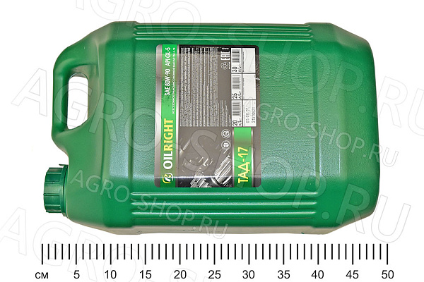 Масло трансмиссионное ТАД-17 20л OILRIGHT