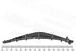 Рессора 131-2902007-12 передняя (15 л., с лебедкой) ЗИЛ-131 