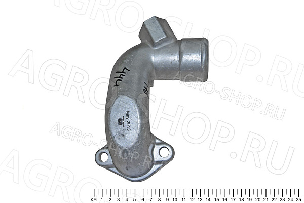 Патрубок 7511-1013734-01 отводящий теплообменника без заглушки ЯМЗ-7511 