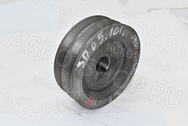 Шкив ЗП 05.101 (D=140 мм, d=28 мм, 2 руч.) электородвиг. триммера ЗМ-60 