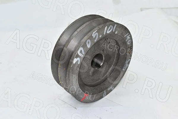 Шкив ЗП 05.101 (D=140 мм, d=28 мм, 2 руч.) электородвиг. триммера ЗМ-60 
