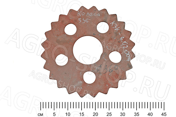 Кольцо КЗК-6.02.009 зубчатое (d=360мм) КЗК 