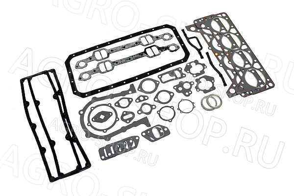 РК двигателя ЗИЛ-130 полный с ПГБ с герметиком, резино-пробка (28 поз)  