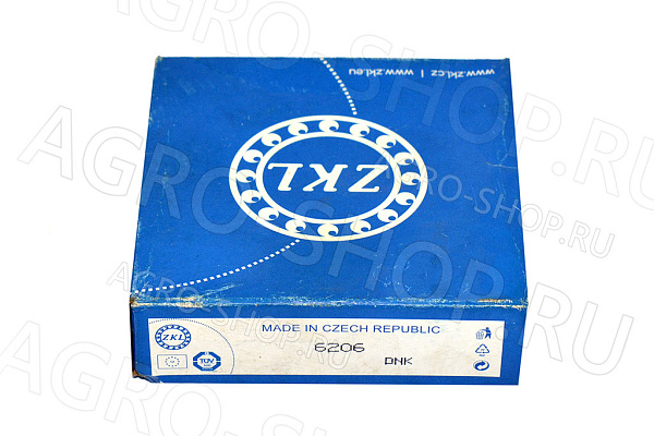 Подшипник 206 / 6206 (30х62х16) (ZKL) 