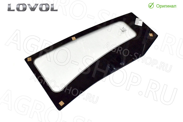 Стекло TS06451015004 переднее нижнее левое LOVOL TD904, TD1104, TD1304, TR2004 
