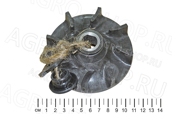 Крыльчатка 13-1307016 водянного насоса с шайбой и сальником ГАЗ-53,3307 ЗМЗ