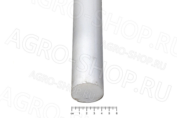 Фторопласт D=40  длина прутка (500 мм.)