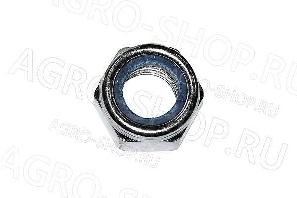 Гайка 20 шестигранная головка со стопорным кольцом стандартный Шаг 2,5 ГОСТ 985 кл.пр. 6,0 РФ
