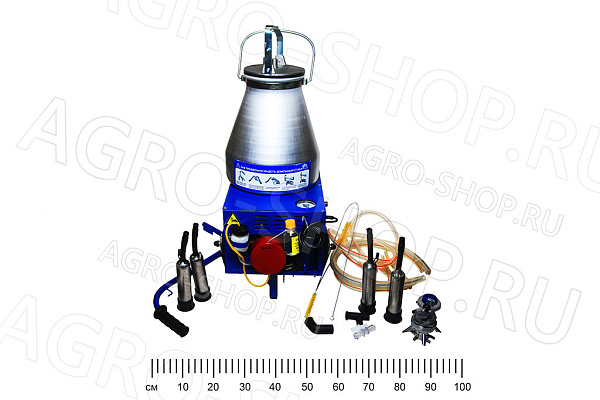 Агрегат индивидуального доения  (ал. исп.) не полнокомпл. (ведерная часть со шлангами) АИД-2 
