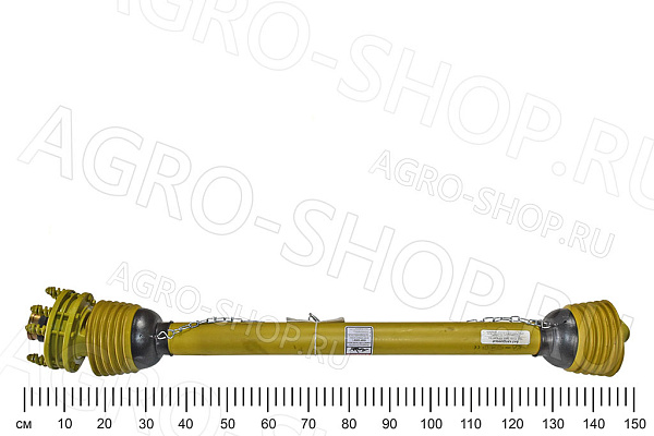 Вал Т60 1516-3808.RF138T14 карданный (от трактора к редуктору) РВС-1500Д 