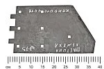 Пластина КПК-5-0104412 лемеха ПКК-2-05 