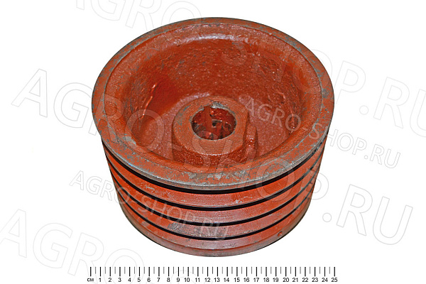 Шкив ГСТ1004 (КД-1029) двигателя СМД-22, привод молотилки (4ручья) Нива, Енисей 