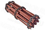Транспортер ЖКН 5-6-27 наклонной камеры на болтах (L=2,660 м.) Руслан Ростов