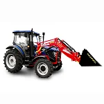 Погрузчик фронтальный Olimp-1,2 и навесное оборудование на LOVOL 904 FeatAgro