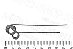 Зуб бороны БСП-21 00.06.001 рабочий орган (d=14 мм) (импорт) БСП-21 