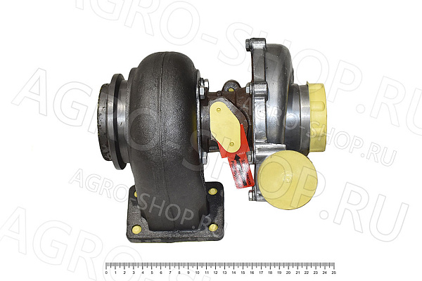 Турбокомпрессор 7С-6М (01) (Автомобили КАМ ЕВРО-4) под хомут левый 740.602 ЕВРО 4  Турбоком Чебоксары