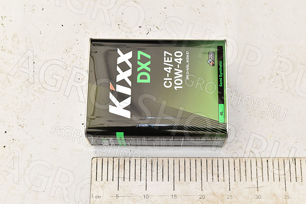 Масло моторное Kixx DX7 10w40 CI-4 синтетическое 4л Kixx