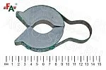 Ограничитель хода ГЦ d=40мм h=19мм (зеленый) FeatAgro