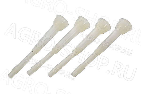 Резина сосковая  (силикон) к д/а АД (к-т 4 шт.)  