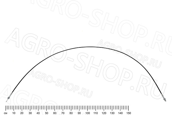 Трос CG 3500, 0224САV703500 управления гидрораспределителем РВС-1500 