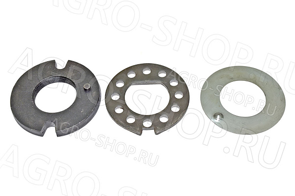 Комплект шайб и гаек  (гайка М39х1,5) для ступицы 2ПТС-4, КТУ-10 