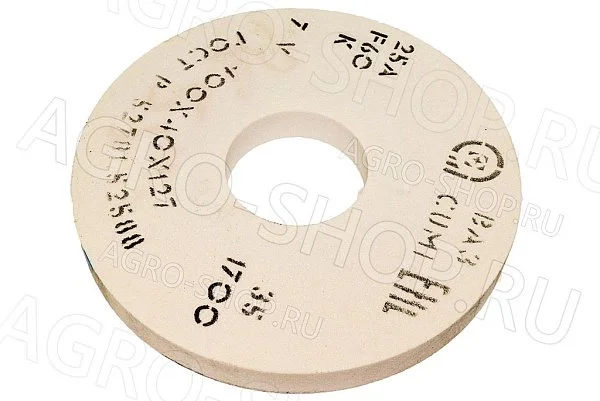 Круг 400х40х127 (зерно-25 F60 K/L) 25А белый шлифовальный 