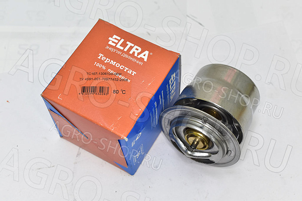 Термостат ТС-107-1306100-06М ELTRA (80 градусов) ТМЗ-8423, ТМЗ-8481 ELTRA