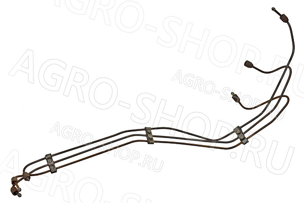 Топливопровод 60-15037.10 к 4, 5, 6-му цилиндрам (левый) Т-150 