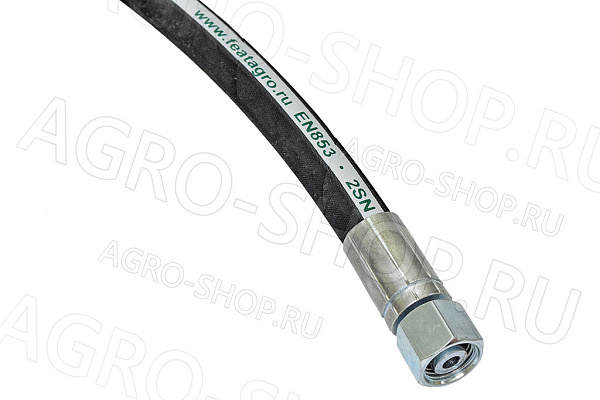 РВД 8-10 L=0,6м (DKOL М16х1,5 гайка 19) (DKOL М16х1,5 гайка 19) 2SN (FeatAgro) 