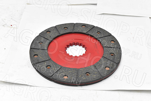 Диск 85-3502040-R #168 тормозной с накладками (на заклепах) 205 мм. МТЗ-1221 (Master Part)