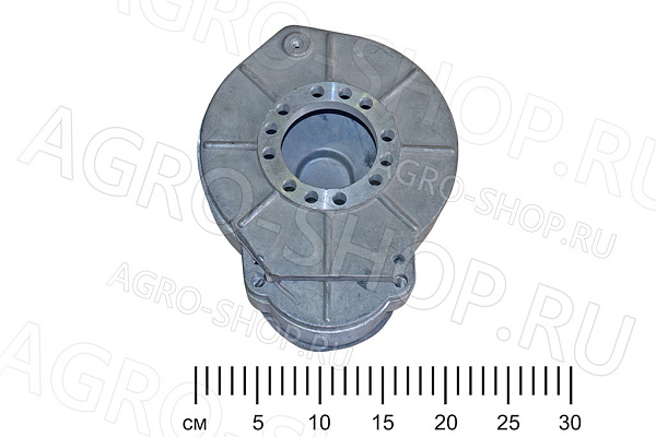 Кожух 75.24.с32-1А маховика в сборе с плитой (алюминий) ПД-10 