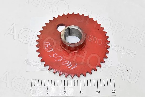 Звездочка ПР-140Ц.05.030 барабана верхнего, сварная, z=40, t=25,4 ПР-140Ц Бежецксельмаш