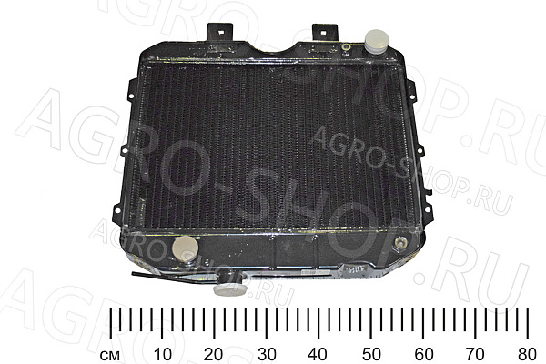 Радиатор водяной 3741-1301010-04 3-х рядный (медь) для двигателя УМЗ-4178.10 УАЗ-469,3151 ШААЗ