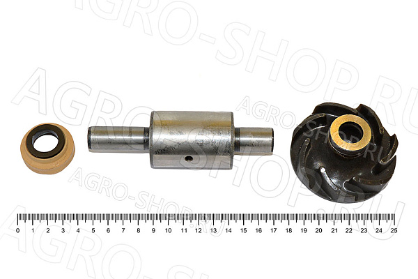 Крыльчатка 406.1307002 водянного насоса с шайбой и подшипником ЗМЗ-406 ЗМЗ