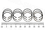Кольца поршневые ДМ.421-1000100-10Р1 (100,5мм) (4п/к) ЗМЗ-4104, УМЗ-421 ГАЗ