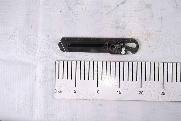 Нож цельнометаллический с винтовым фиксатором 25мм "Терминатор" ЗУБР (09186)