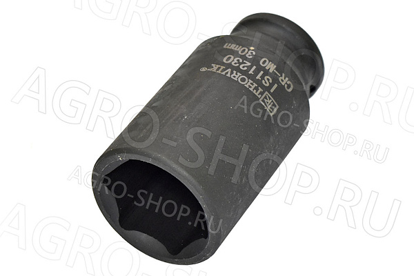 Головка торцевая 30мм 1/2" ударная глубокая Thorvik (IS11230)