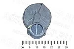 Кожух 75.24.с32-1А маховика в сборе с плитой (алюминий) ПД-10 