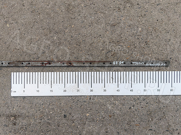 Полоса КЗР 1507504-01 ножевая (L=496см.) ЖЗК 