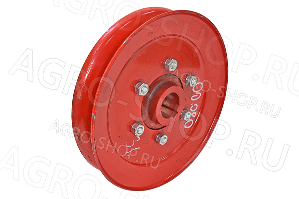 Шкив ГВР 00.080 ведущий под шпонку ГВР-6Р (Бежецк) 