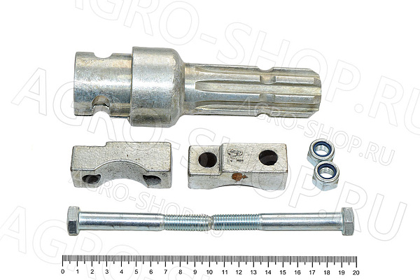 Переходник АК.123.005 / 05.016.3800-02 (втулка 29х35 6 шлиц - вал 32х38 8 шлиц)  К