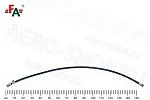 РВД 12-28 L=1,7м (М24х1,5 гайка 30) (М24х1,5 гайка 30) 2SN (FeatAgro) 