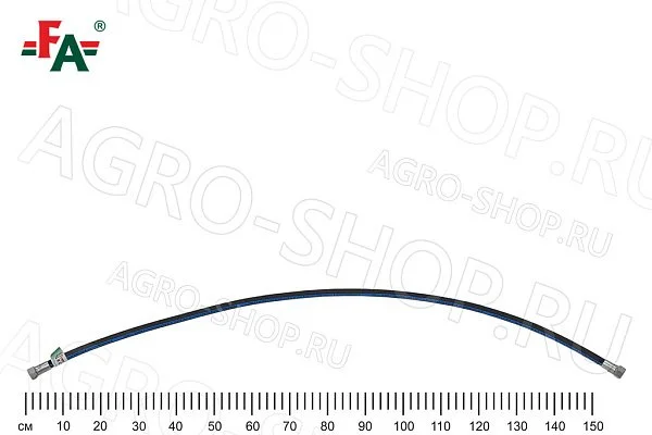 РВД 12-28 L=1,7м (М24х1,5 гайка 30) (М24х1,5 гайка 30) 2SN (FeatAgro) 