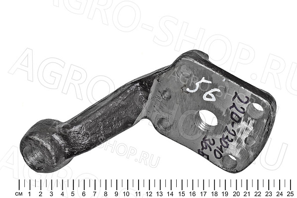 Рычаг 220-2301036-Б поворотный левый верхний МТЗ-320 (БЗТДиА)