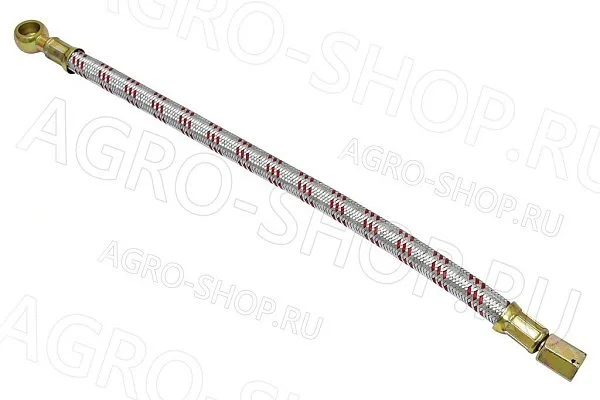 Маслопровод 240-3509150 компрессора L=352мм мет. оплетка Д-243/245 (Master Part)