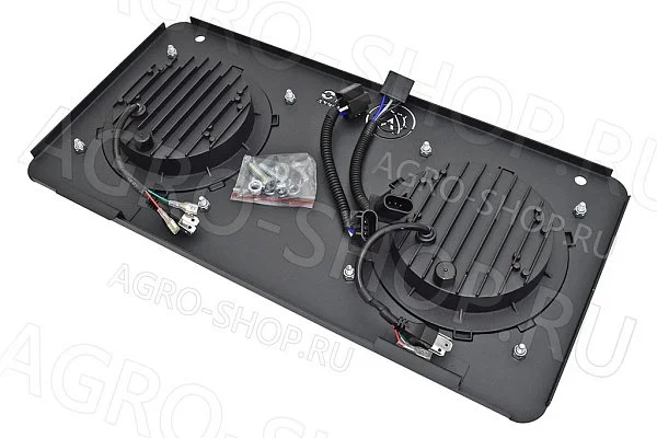 Фара LED FG308-RD-SET-LED круглая (2 фары ближ+дальн+ДХО+повор на рамке) 12В МТЗ АвтоЭлектрика