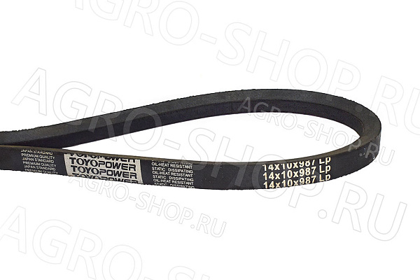 Ремень 14х10-987 гладкий К-700, МАЗ (TOYOPOWER) 
